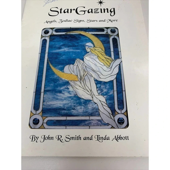 STARGAZING By John R. Smith & Linda Abbott *Excellent Condition* Stained Glass - Picture 2 of 12